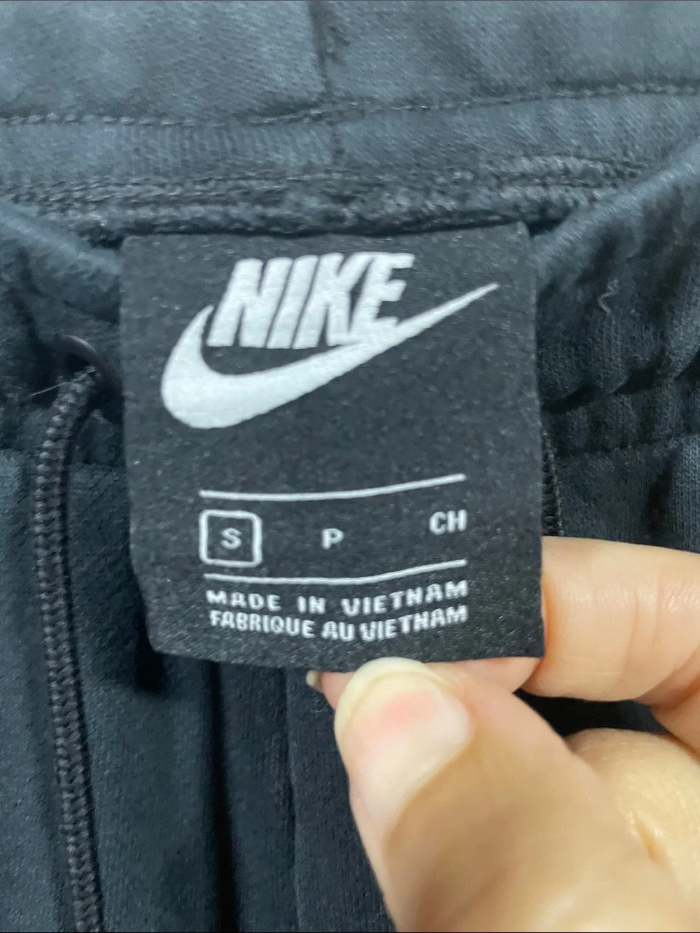Nike Charcoal/Black Athletic Jogger Sweatpants